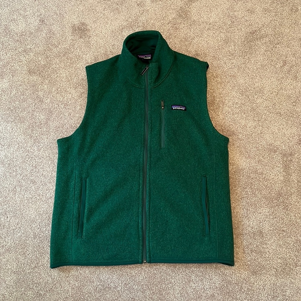 Patagonia Better Sweater Vest Medium Kelly Green
